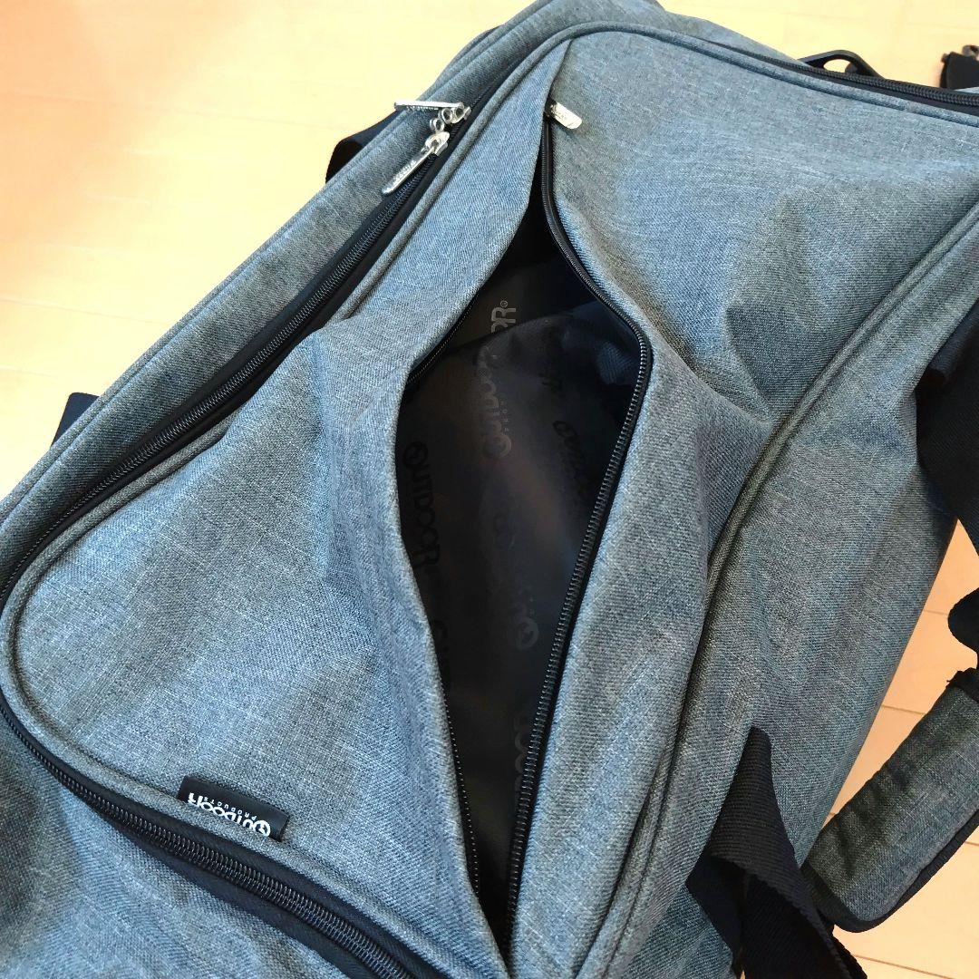ボストン　キャリー付き　アウトドア OUTDOOR 　3way　大容量　62L