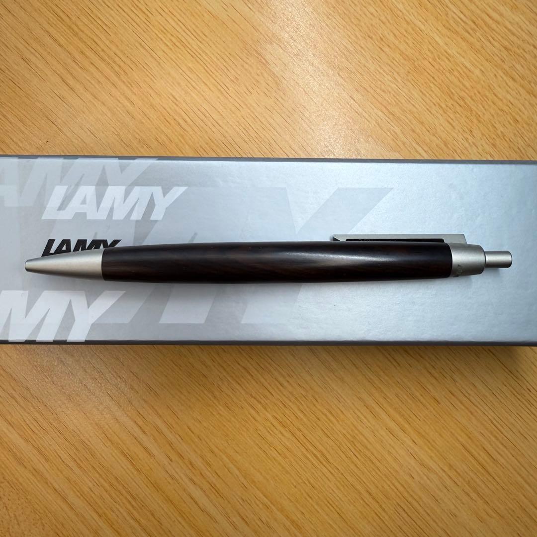 LAMY 2000 ボールペン ブラックウッド木軸ペン