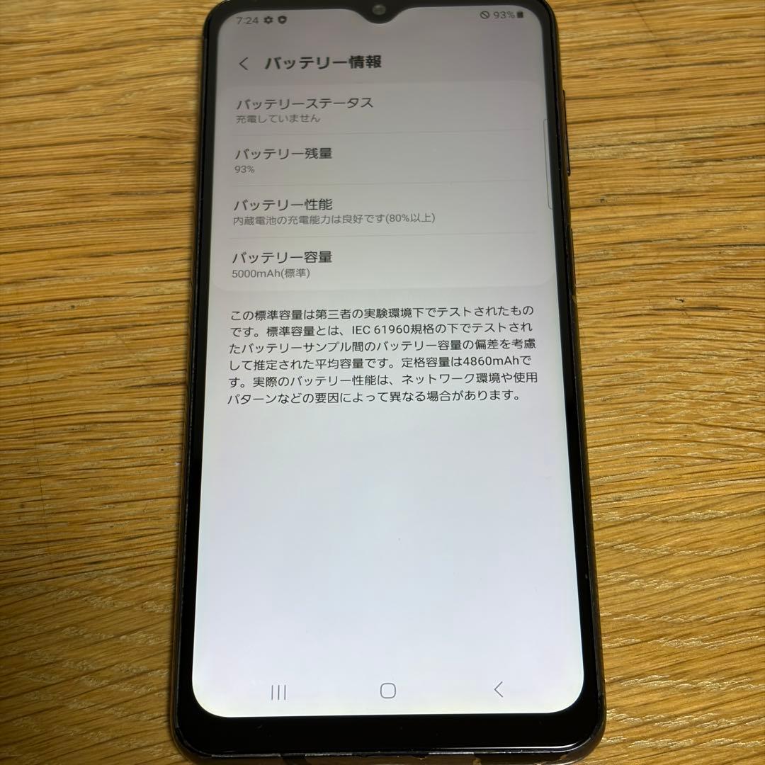 スマートフォン本体 5839 Samsung Galaxy A32