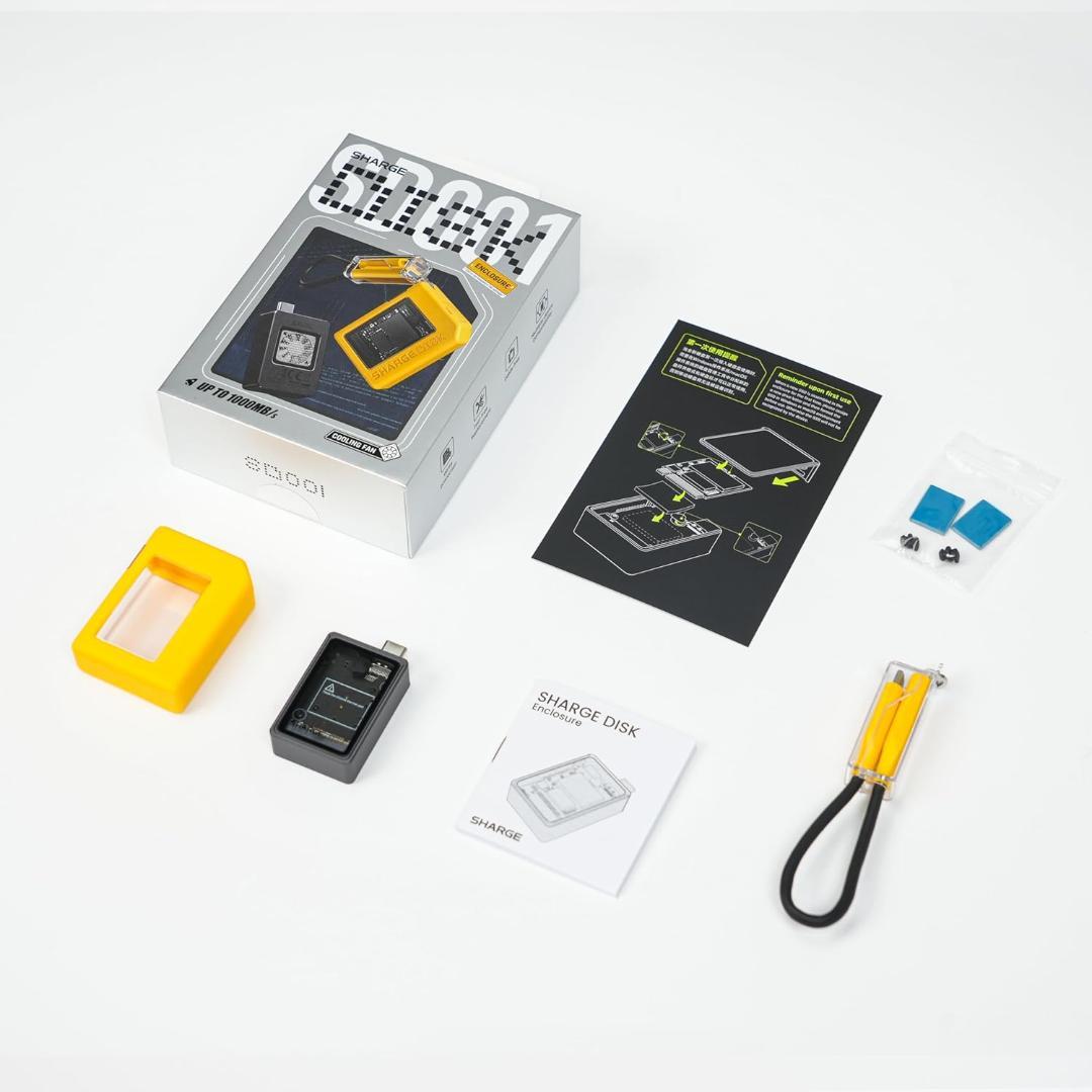 新品未開封 SHARGE DISK M.2 NVMe SSD エンクロージャー