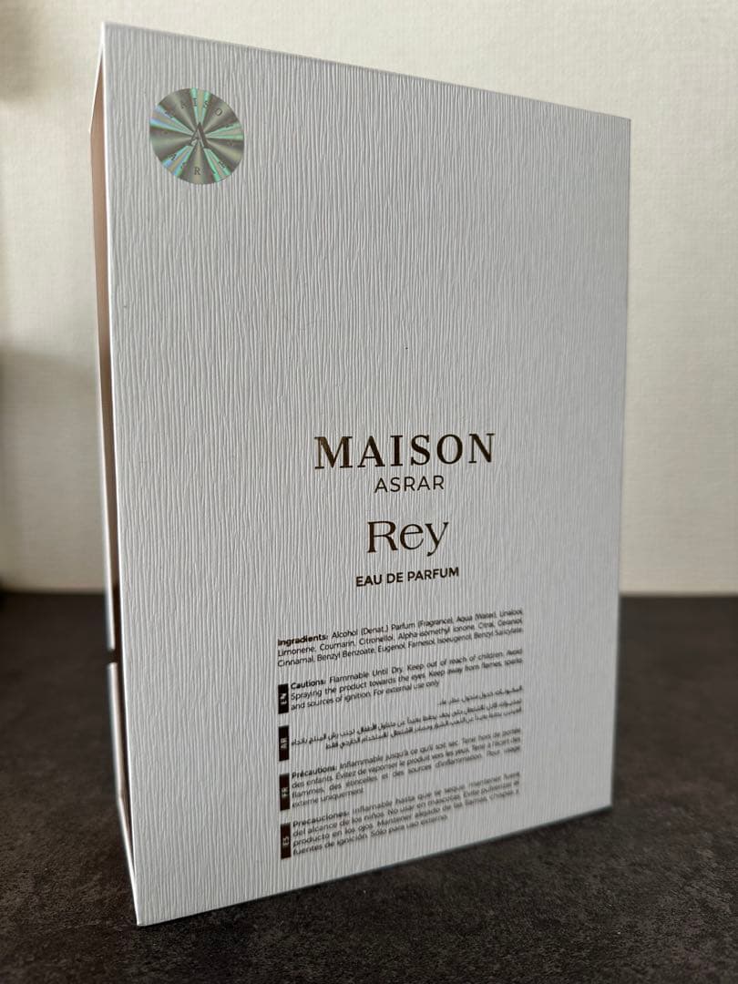 香水(男性用) MAISON ASRAR REY Eau de Parfum