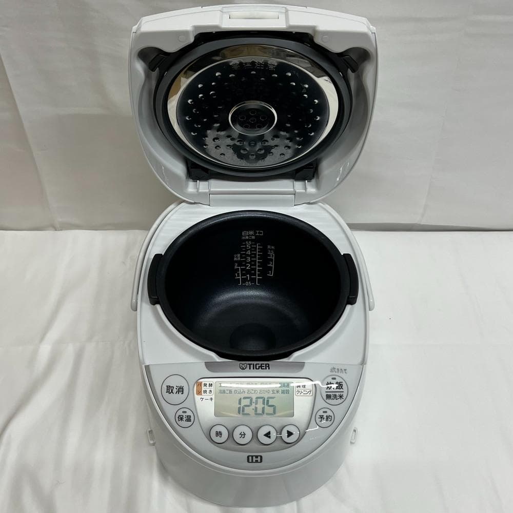 ◆タイガー IHジャー炊飯器 JPWY100 ピュアホワイト　01049