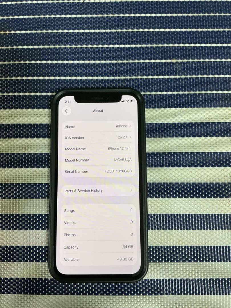 H*l様 Apple iPhone 12 mini SIMフリー