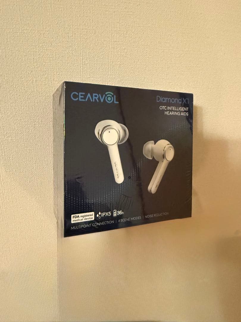 【限定1】【Cearvol 集音器 Diamond X1（黒）】Bluetoot