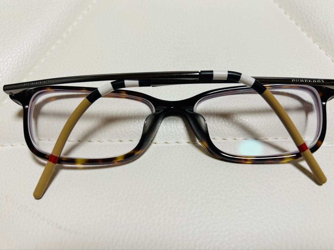 【美品】再々値下げしました！　Burberry ブラウンメガネ(度あり)
