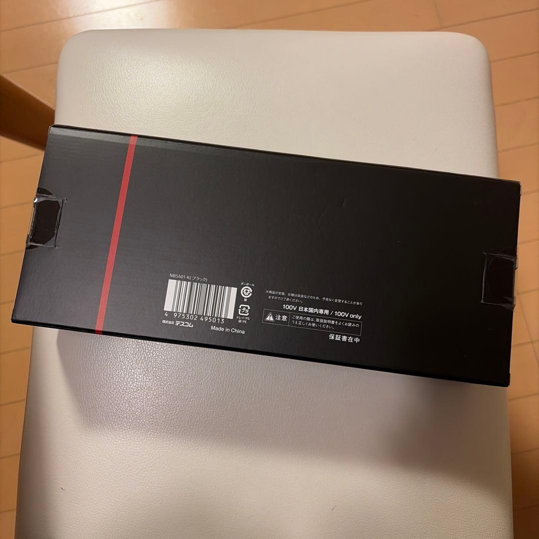 Nobby nbs501-k ブラック　プロ用　ストレートアイロン