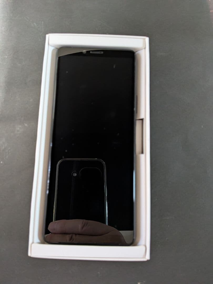 【中古】【美品】SONY Xperia 10 II ブラック 本体 SO-41A