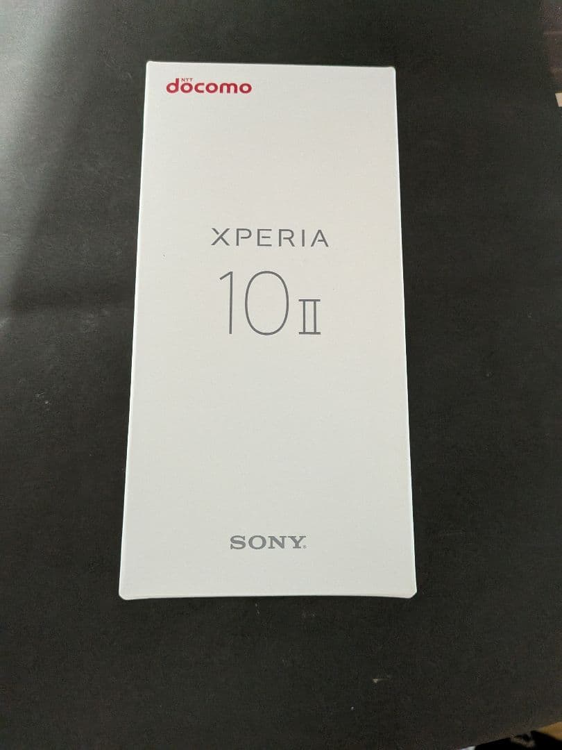 【中古】【美品】SONY Xperia 10 II ブラック 本体 SO-41A