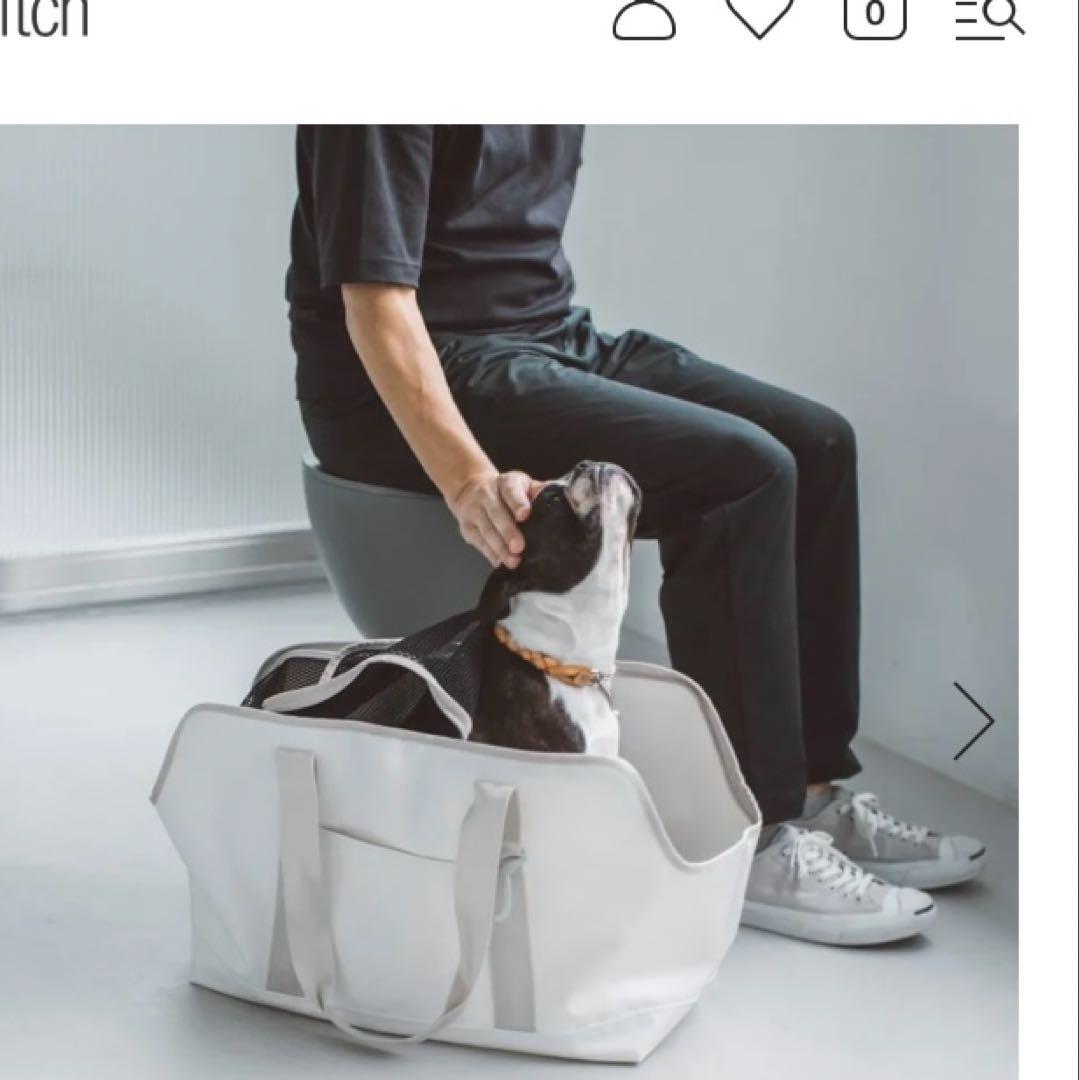 ［新品・未使用‼️］犬用キャリーバッグ ベージュとネイビー