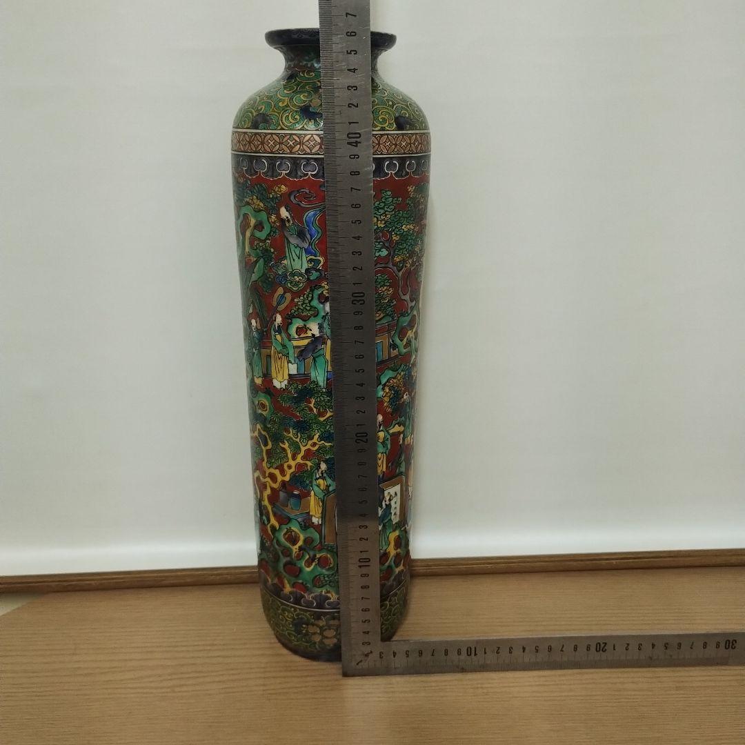 角福 花瓶 木米風