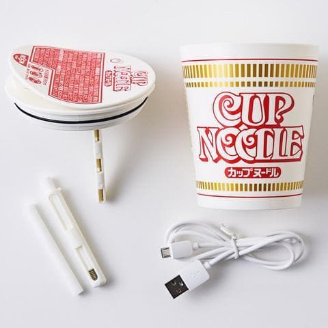 【50周年】カップヌードル＆シーフード 加湿器 2個セット