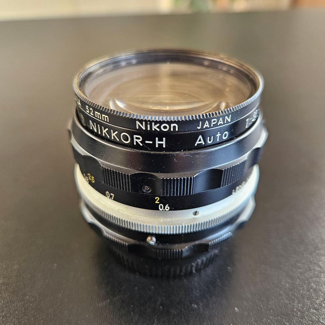 Nikon F2フォトミックA一眼レフカメラ Nikonレンズ3本付き