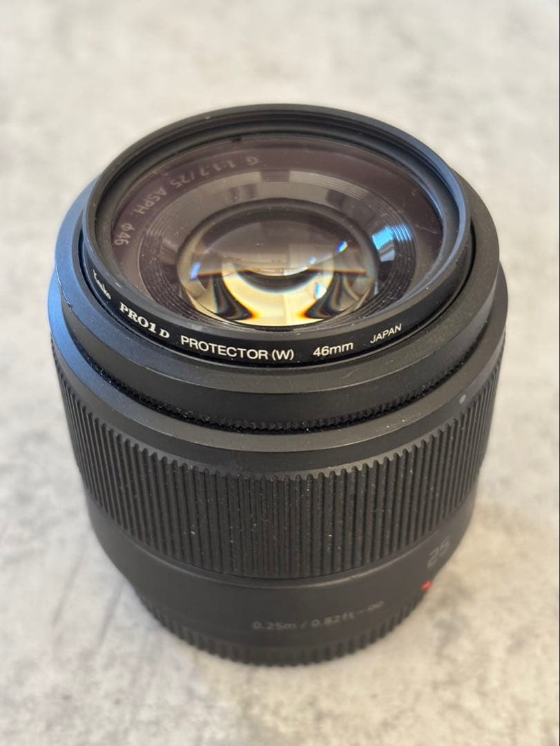 Panasonic LUMIX G 25mm / F1.7 ASPH. レンズ