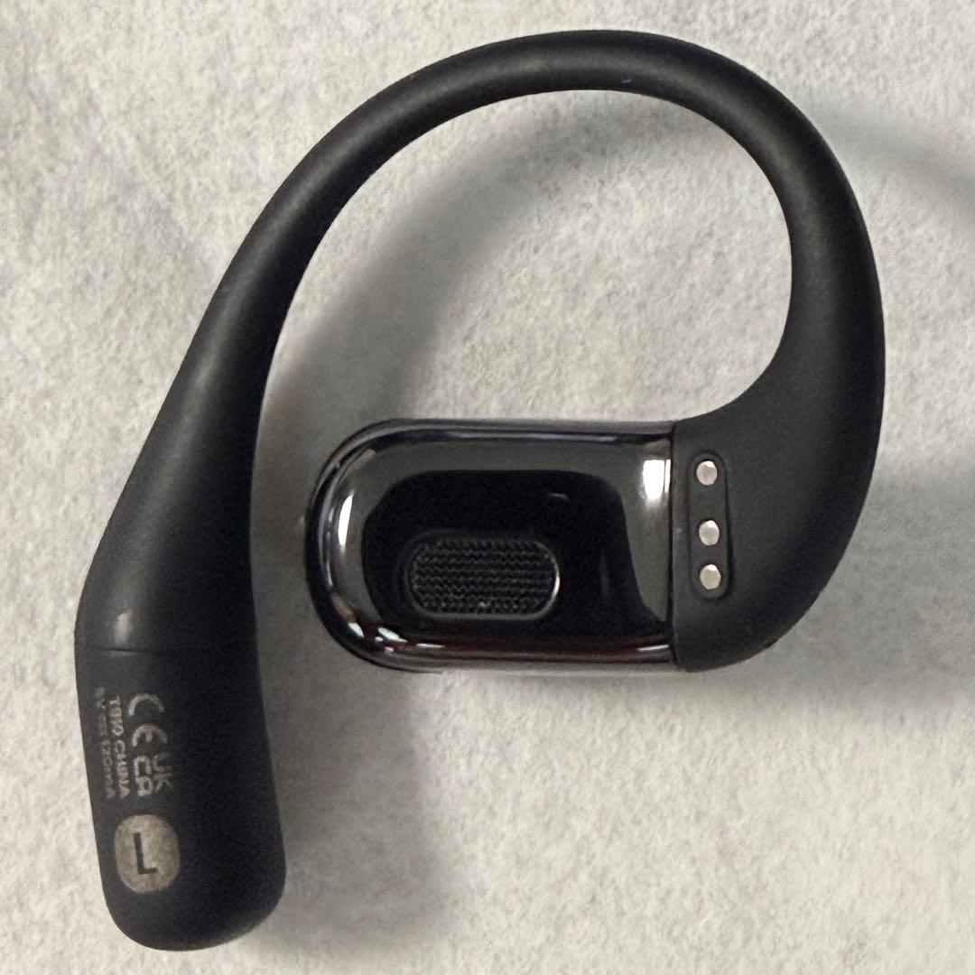 SHOKZ OPENFIT オープンイヤーワイヤレスイヤホン 黒
