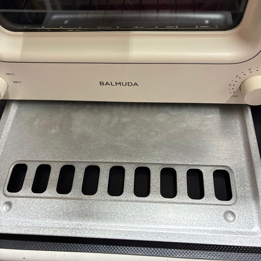 【BALMUDA】 バルミューダ スチームトースター K01E-WS ホワイト