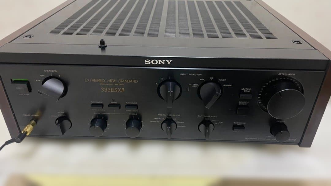 SONYプリメインアンプTA-F333ESXⅡ　動作品ですが訳ありジャンク