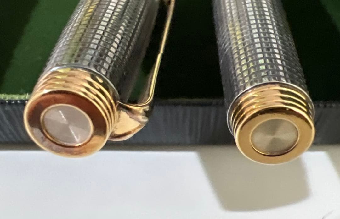 大幅値下げ‼️美品‼️PARKER シズレ 銀無垢ボディ 14K 付属品あり