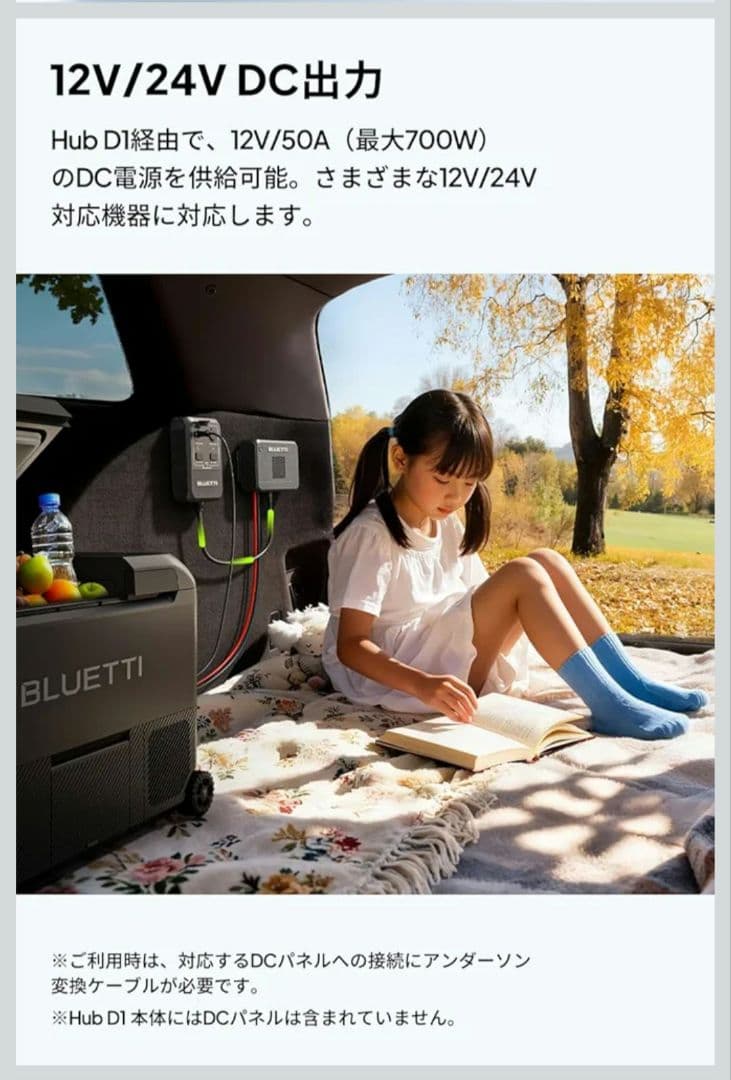 新品最新！BLUETTI CHARGER 2 DC-DC充電器 走行充電 車中泊