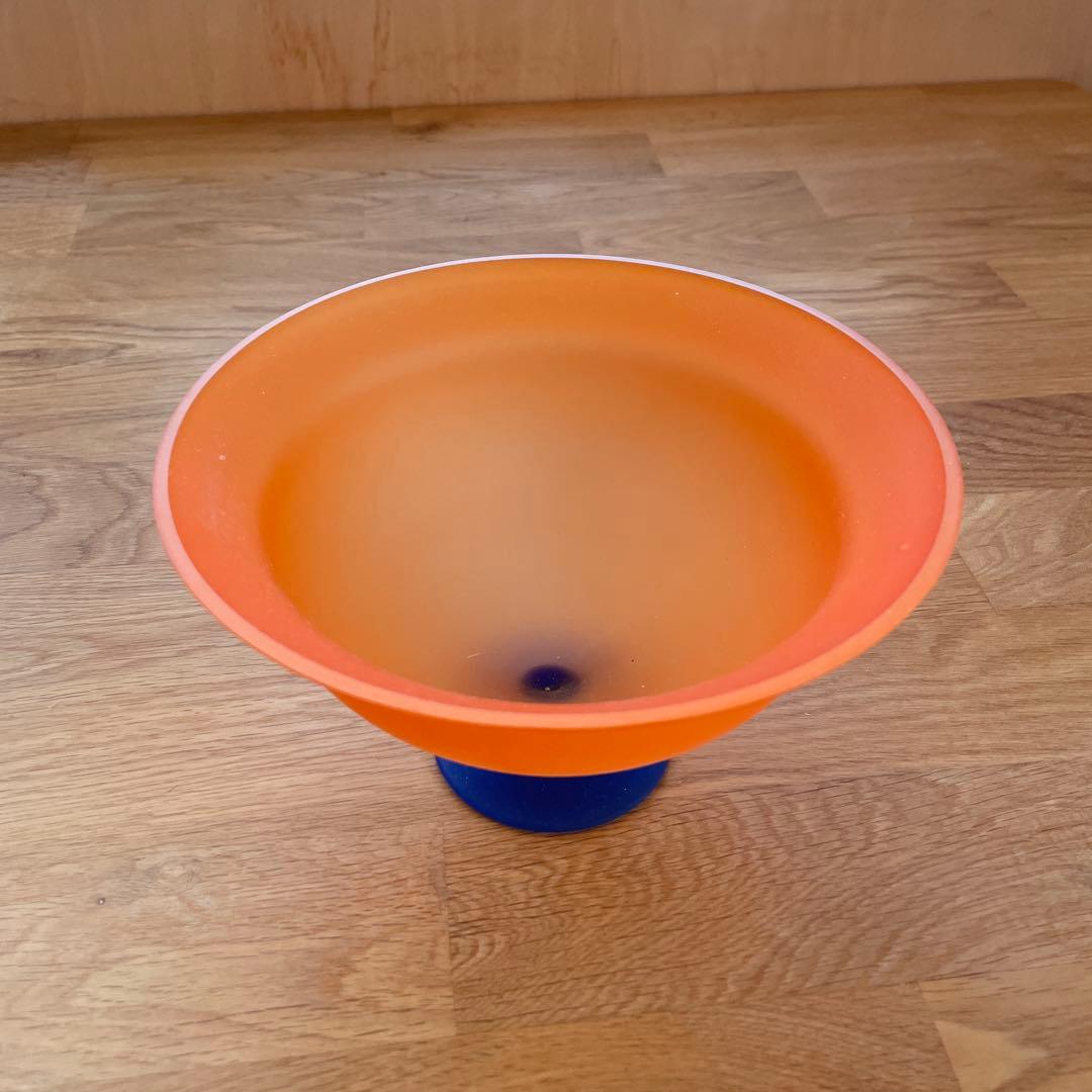 脚付きガラスボウル