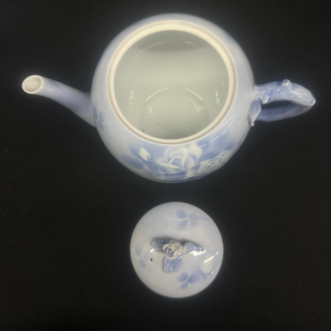 希少！　深川製磁　ティーポット1客　シュガーポット1客 水差し1客