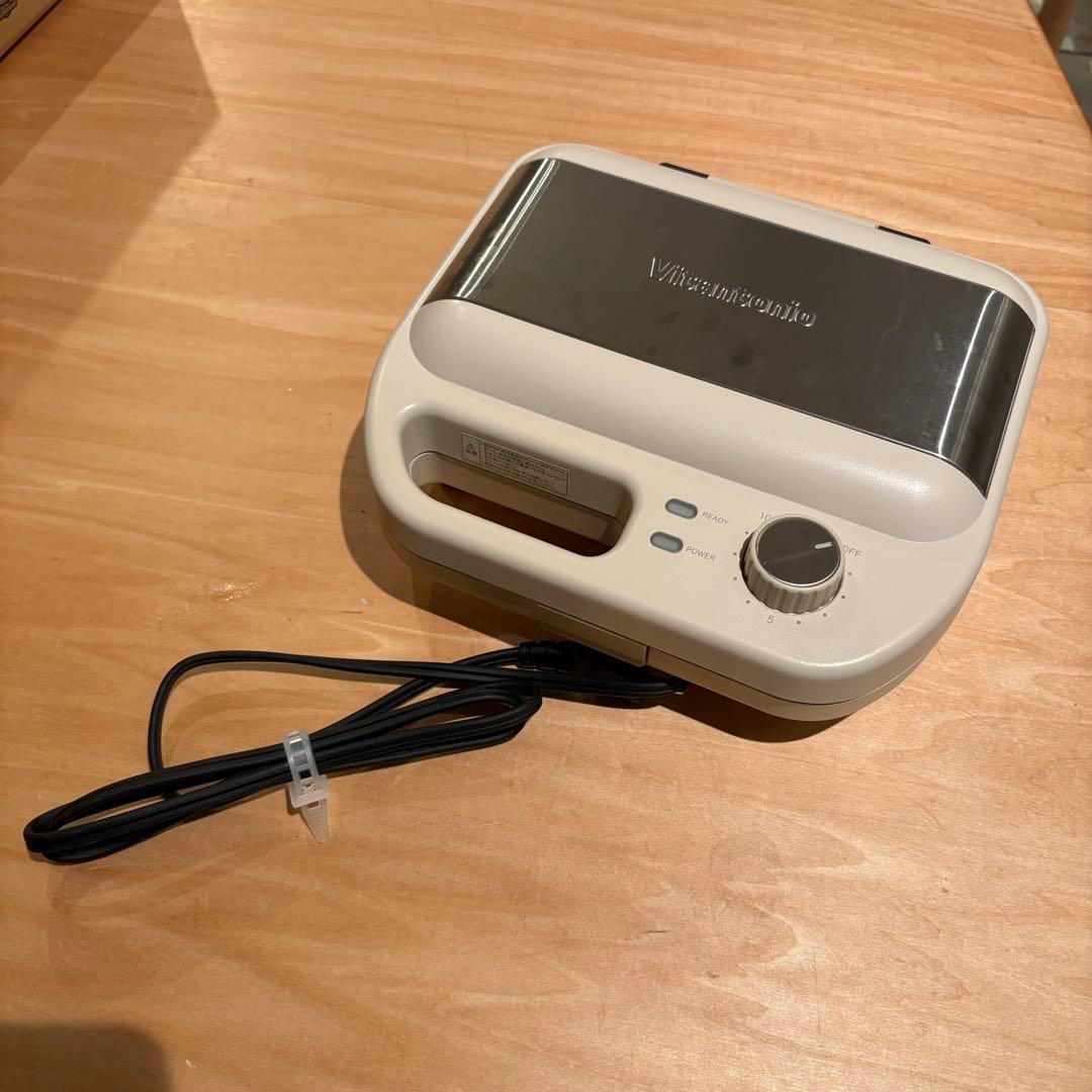 Vitantonio ワッフル・ホットサンドメーカー　箱有　VWH-600