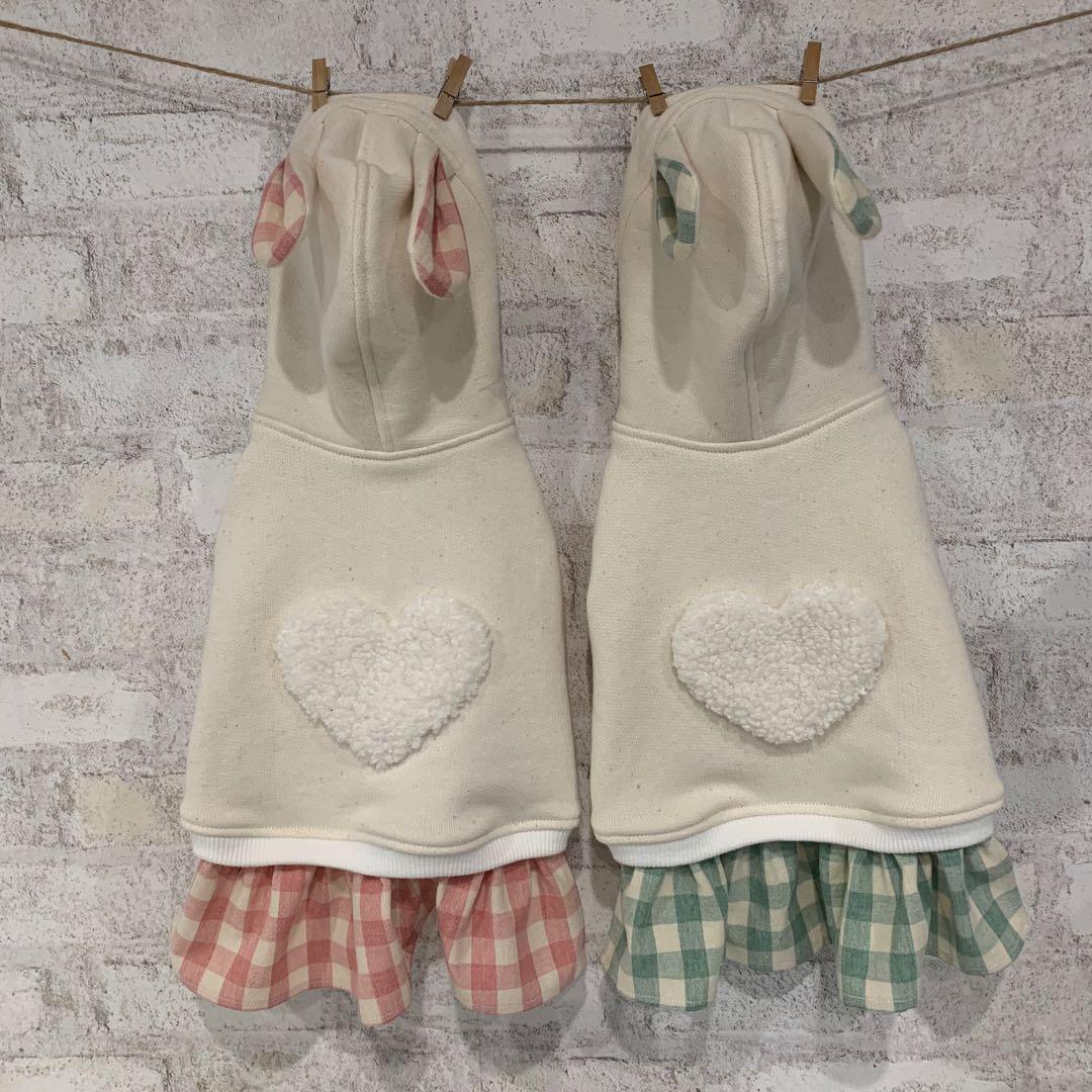 ハンドメイド　犬服　２着