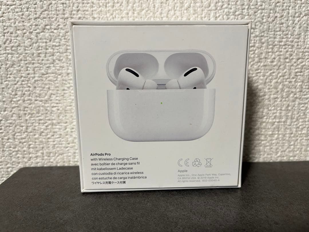 【左のみジャンク品】AirPods Pro 本体 充電ケース付き
