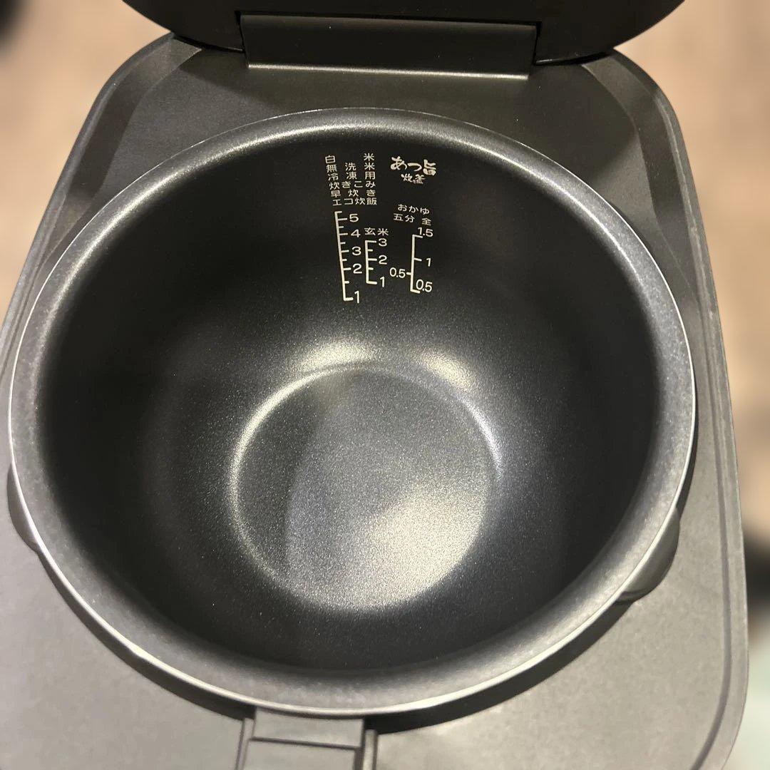 新品未使用　haier IH炊飯器　KS-RC24H10-BK ５合炊き