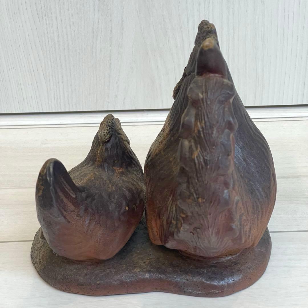 【干支備前焼】酉　作家作品❣️ヴィンテージ品❣️縁起物✨✨
