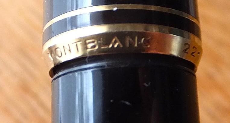 超希少 未使用に近い　美品Mont Blanc No.221　筆記確認済み