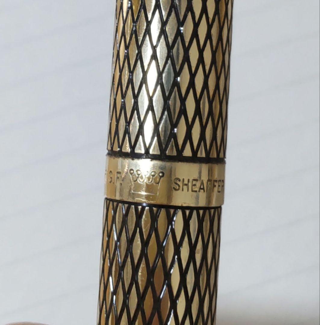 【絶盤モデル】SHEAFFER シェーファー 万年筆 ゴールド ペン先 K14金