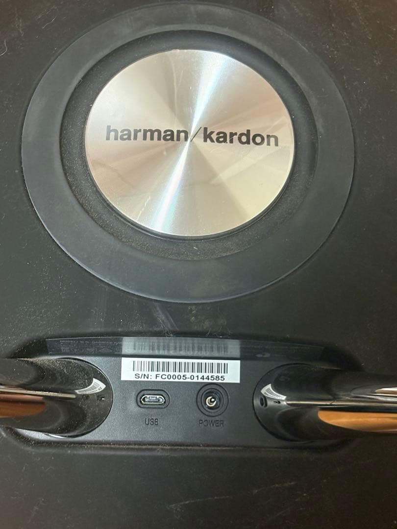 harman/kardon サブウーファー 黒 球形 付属品なし