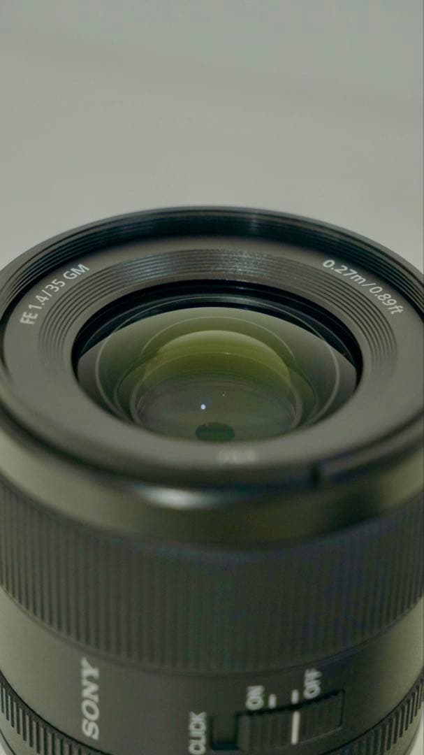 Sony FE 35mm F1.4 GM 単焦点レンズ