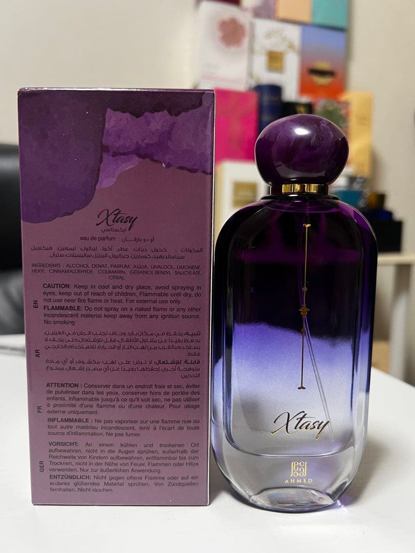 香水(女性用) Ahmed Almaghribi XTASY 100ml