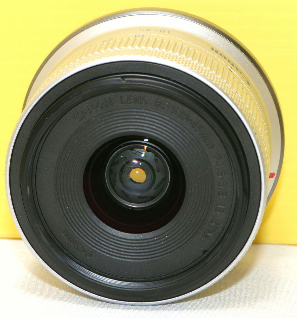 ⭐canon RF-S18-45 IS STM シルバー⭐送料無料❤️