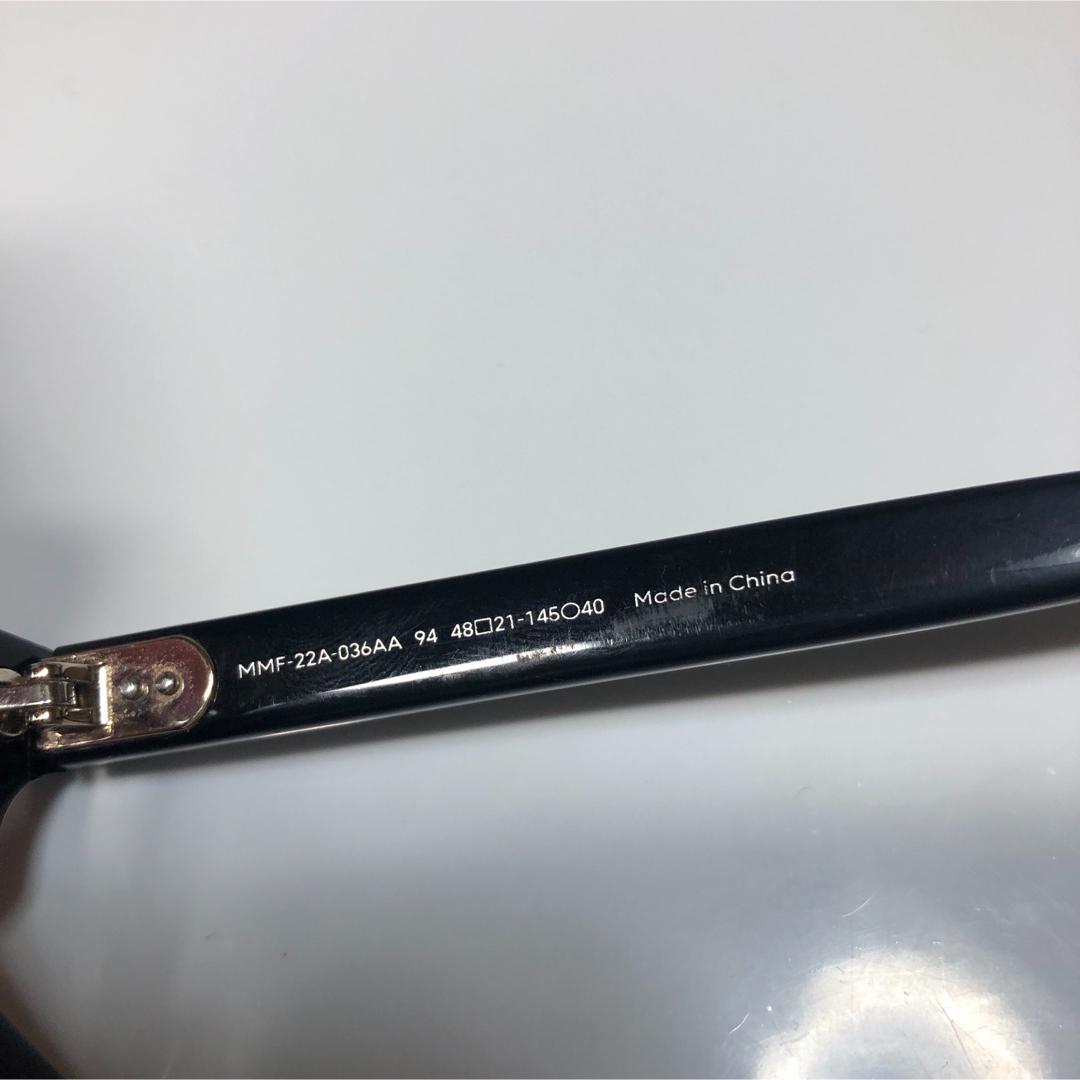 JINS MMF-22A-036AA 度入りメガネ　2.4D