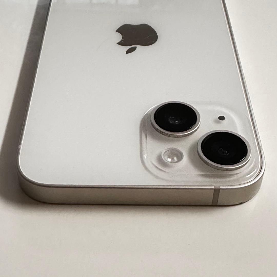 Apple iPhone 14 スターライト ホワイト 本体 箱付き 送料込み