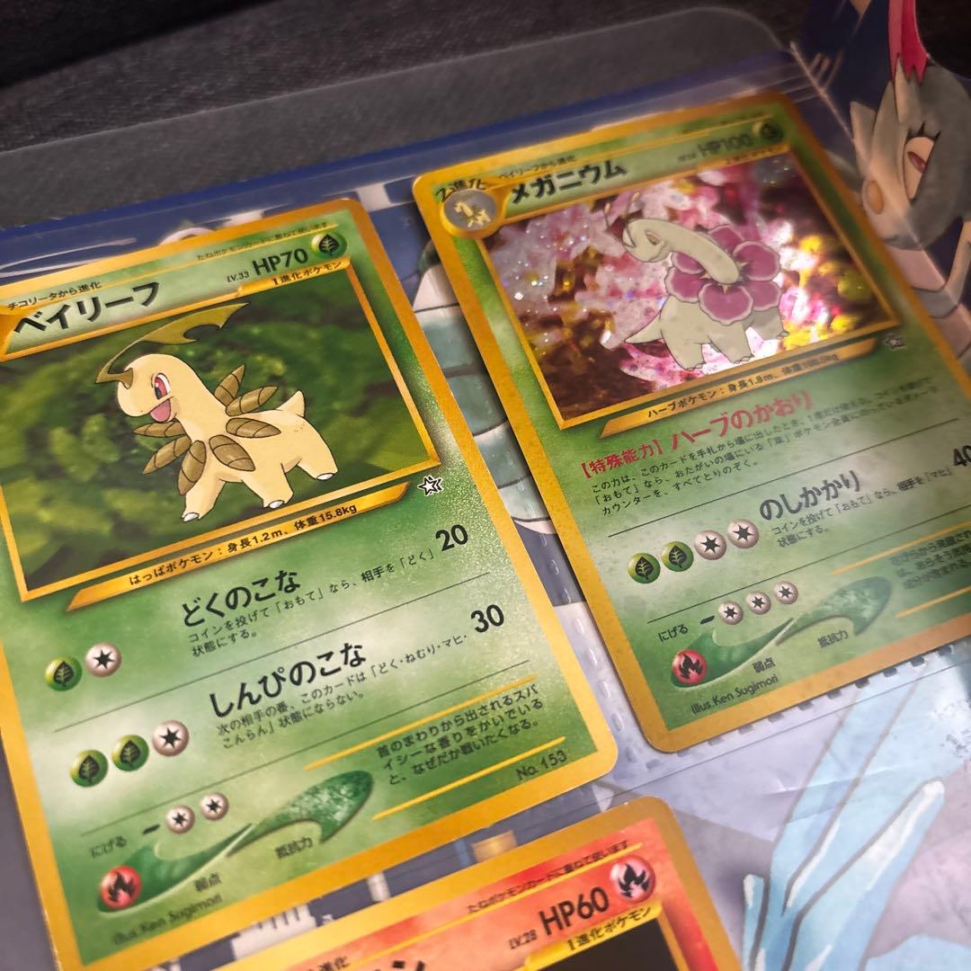 ポケモンカードneo ファイル　カード6枚付　旧裏