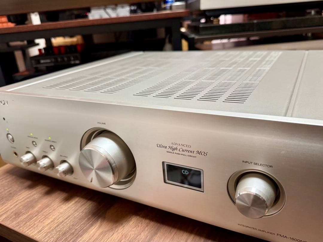 超美品・DENONプリメインアンプ デノンPMA1600NE