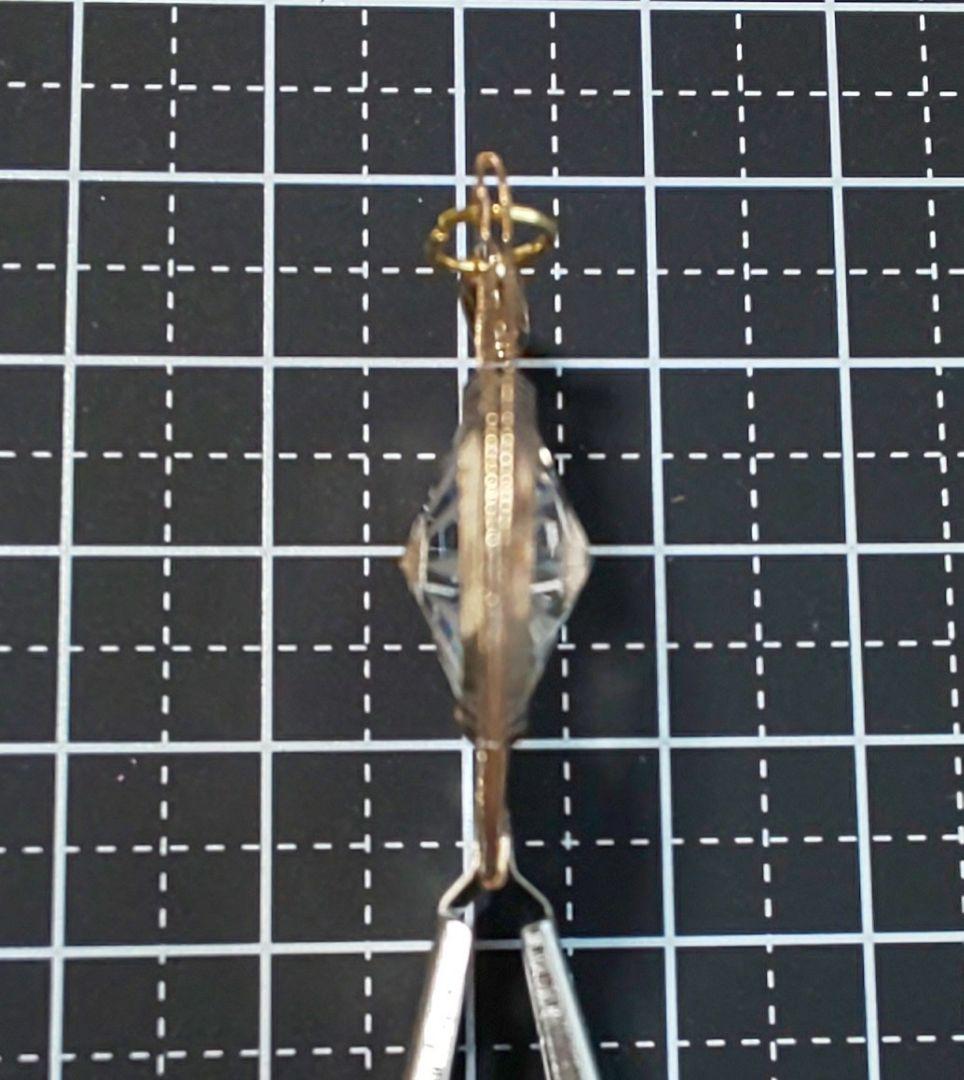 HM　ファスナーチャーム　ジップアクセサリー　ゴールド
