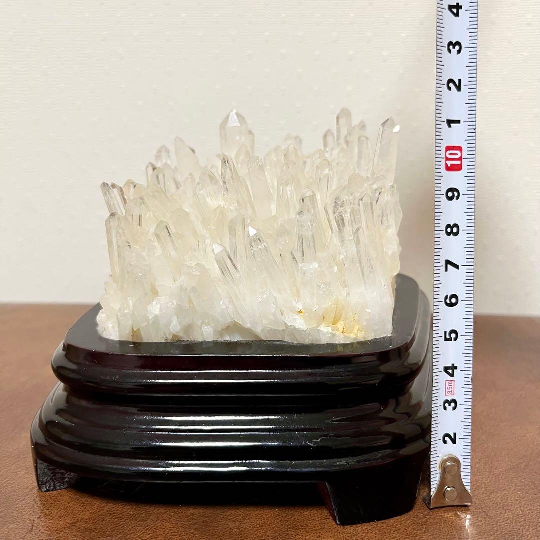 【大きい】水晶　クラスター　原石　天然石　鉱物　置物