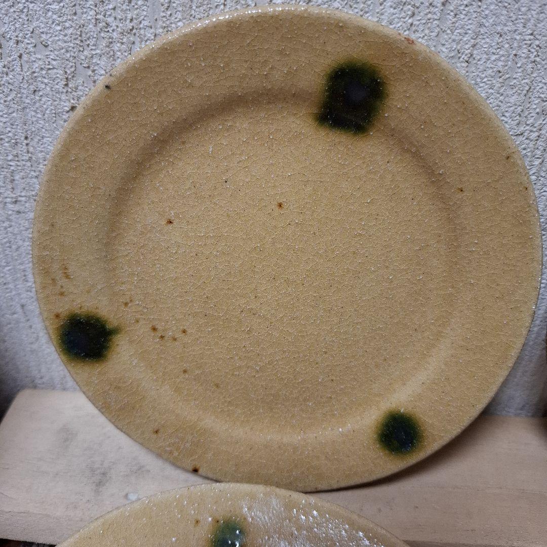 黄瀬戸　皿　10枚　不二窯　共箱・しおりあり　茶道具　茶道　お茶会