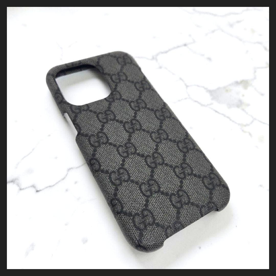 GUCCI スマホケース iPhone15 Pro MAX グレー