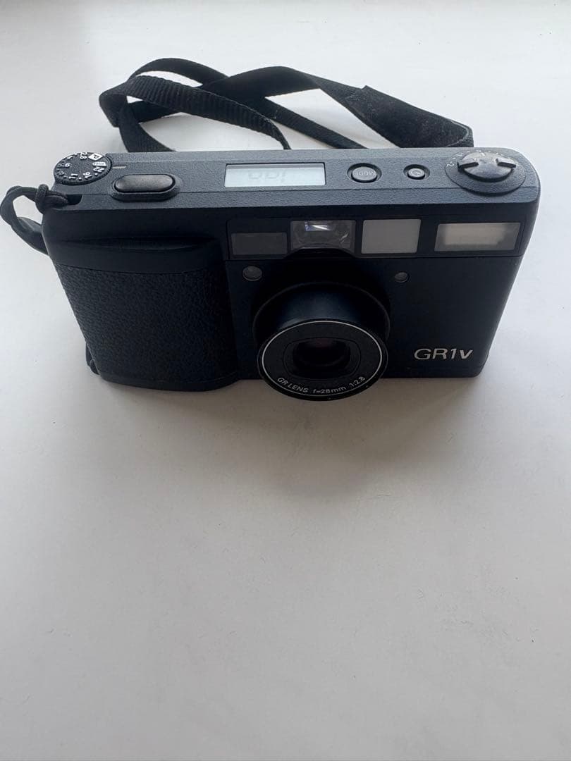 GR1V コンパクトフィルムカメラ ブラック
