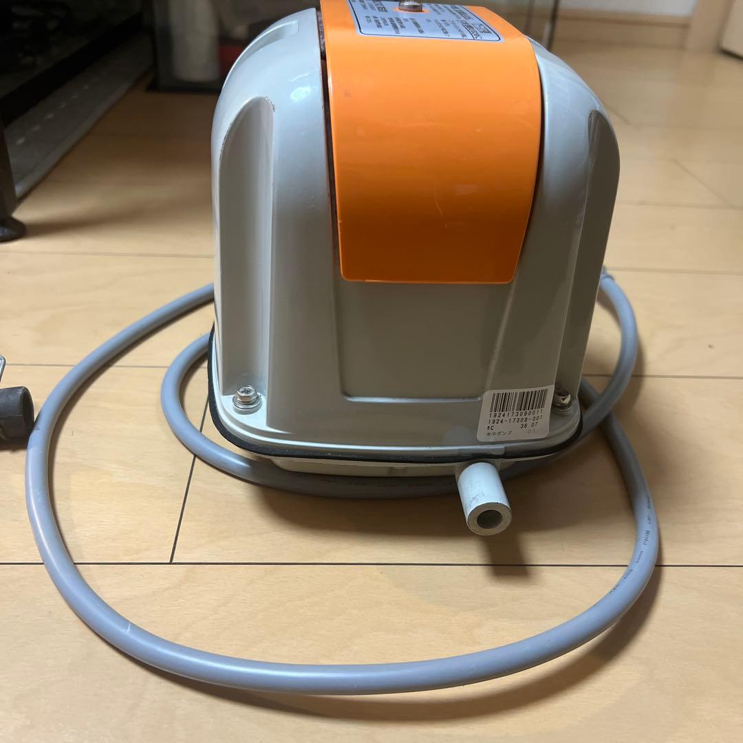 安永エアーポンプ AP-30 【岐パイプ付き】 ブロワー