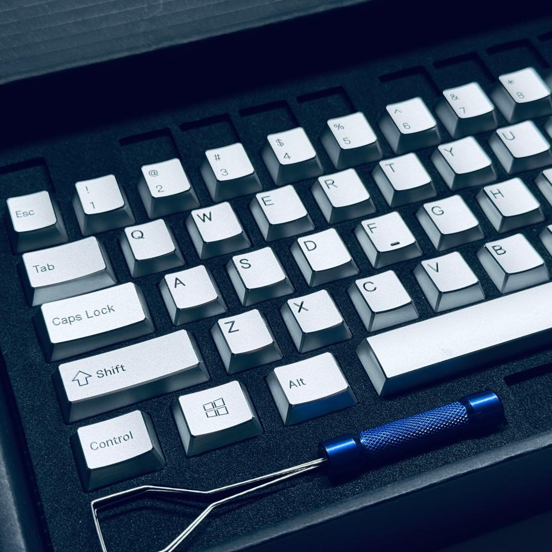 キーボード HiUM l keycaps Silver OEM