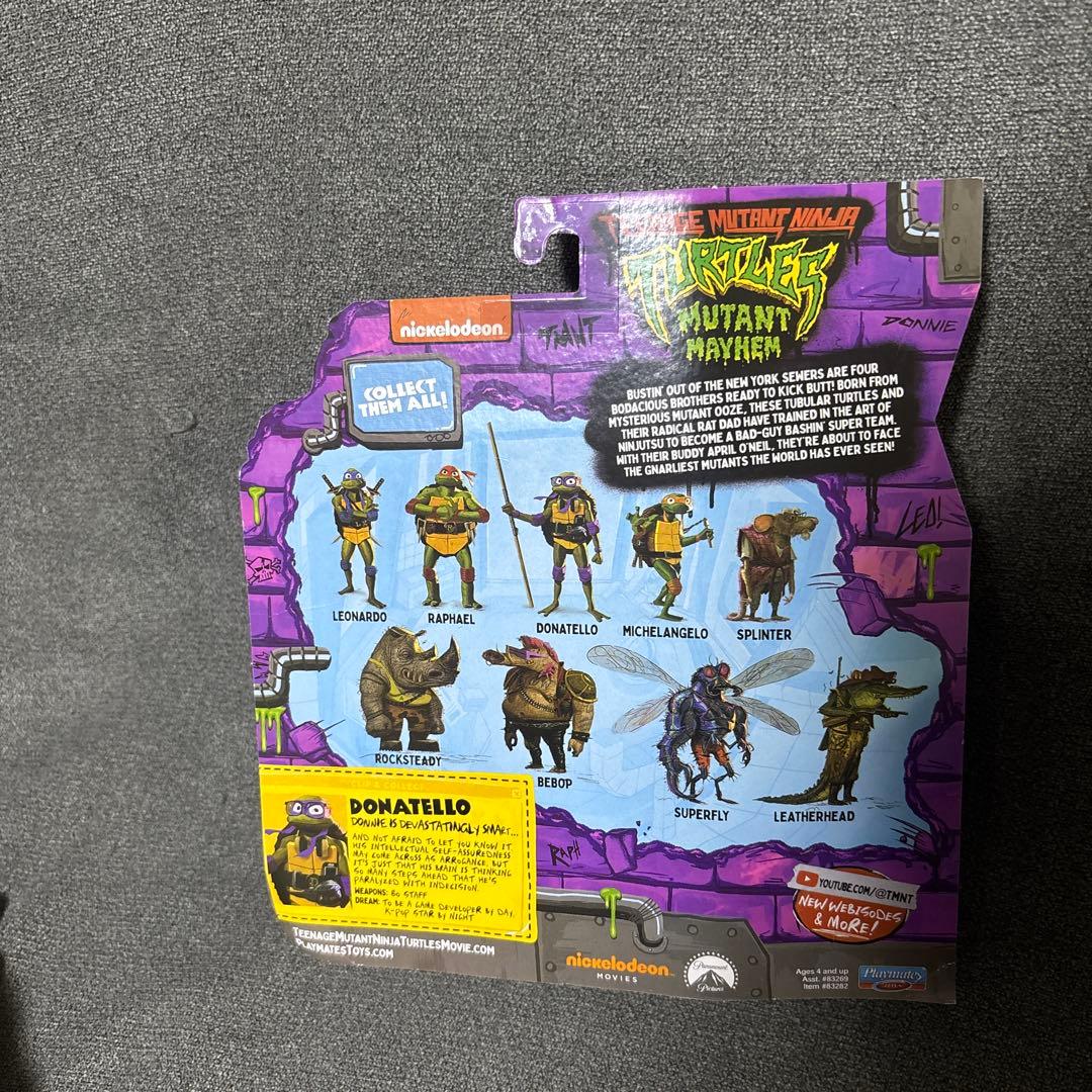 TMNT ミュータント タートルズ アクションフィギュア　プレイメイツ