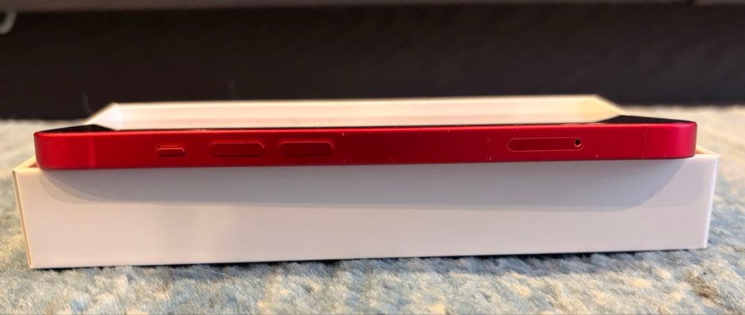 【美品 SIMフリー 箱あり】iPhone 14 128GB レッド
