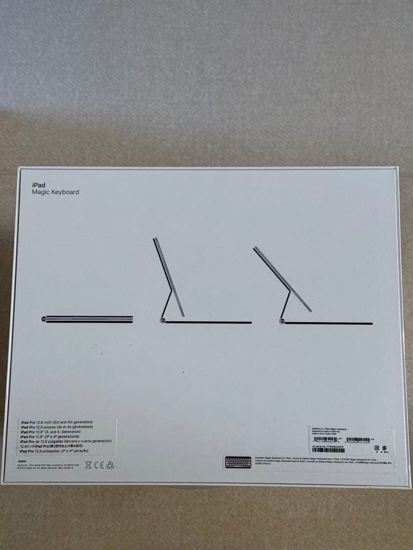 iPadアクセサリー iPad magic keyboard 12.9 inch US key