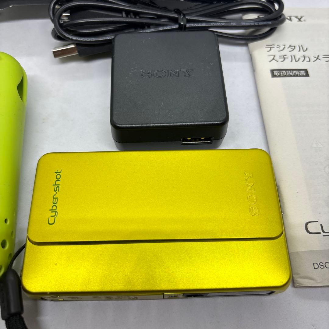 【美品】SONY Cyber-shot DSC-TX10 グリーン　動作確認済